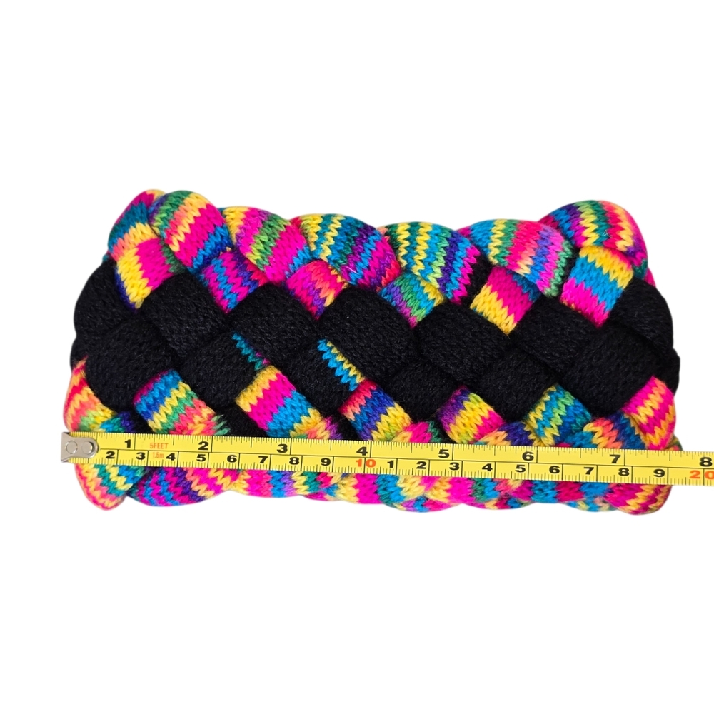 Women's Ski Colorful Multicolor Ear Warmer Headband - Picture 3 of 4